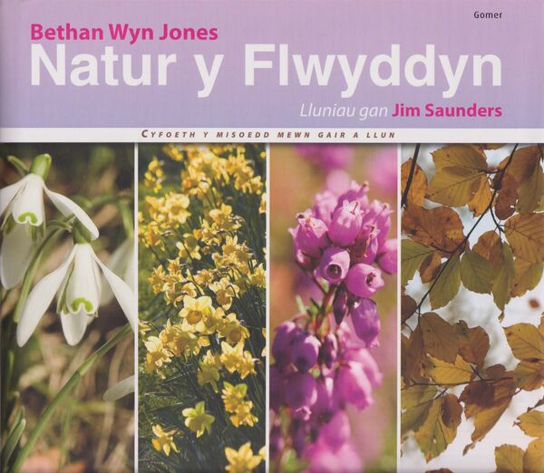 A picture of 'Natur y Flwyddyn - Cyfoeth y Misoedd Mewn Gair a Llun' 
                              by Bethan Wyn Jones